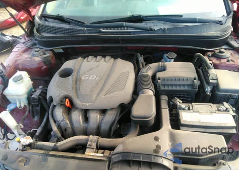 2013 Hyundai Sonata Gls из США, поврежденный, VIN 5NPEB4AC6DH741374